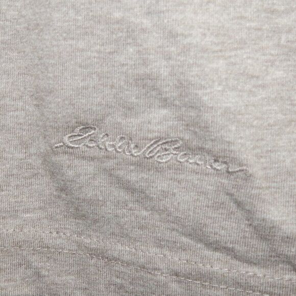 EDDIE BAUER men's medium solid gray short sleeve basic tee NWT - Picture 7 of 7